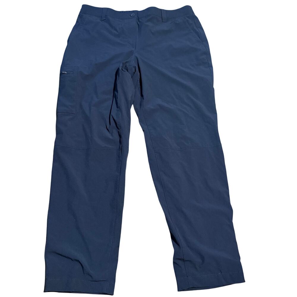 Talbots Performance Stretch Pants, Travel Active Tech Pant, Navy, Women's 14